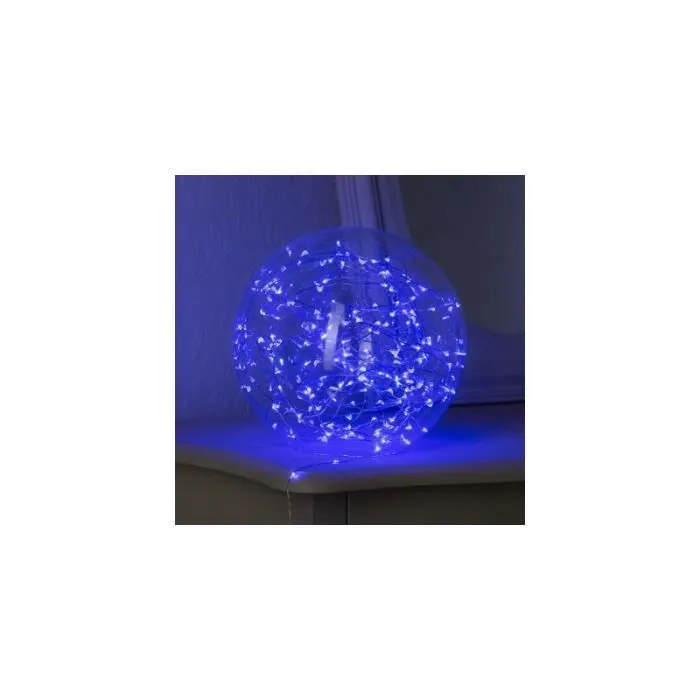 Guirlande intérieur - 40 LED - Bleu-0
