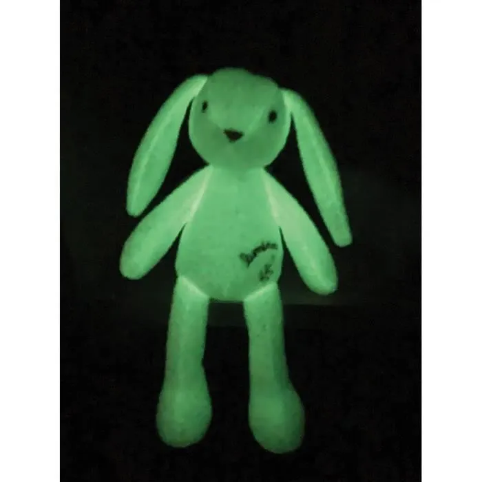 LUMINOU Peluche lumineuse lapin +/- 30 cm-6