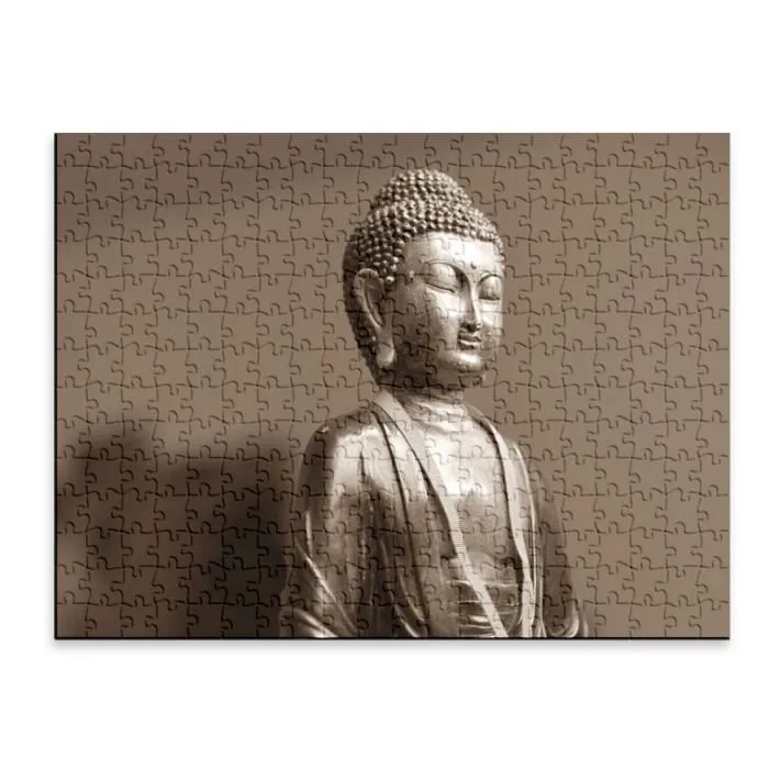 Puzzle Classique - FABULOUS - Bouddha de Bronze Style Japonnais - 280 Pièces - Adulte - Intérieur-1