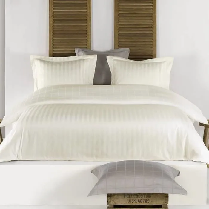 Housse de Couette - De Witte Lietaer - Zygo - Satin 100% coton - 140x220 cm - 1-personne-1