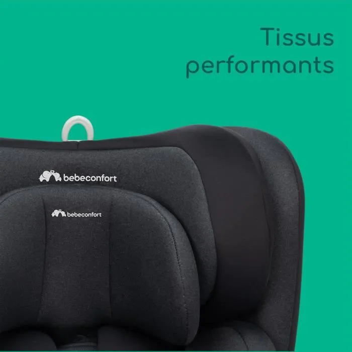 BEBECONFORT Siège auto évolutif pivotant 360° EvolveFix i-Size - Gr 0/1/2/3 - Isofix - 0 à 12 ans (36 kg) - 40-150 cm TINTED BLACK-5
