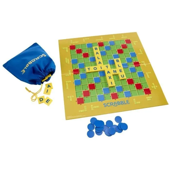 Mattel Games - Scrabble Junior - Jeu de Société - 6 ans et + Y9668-1