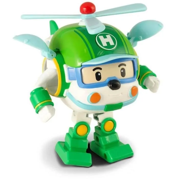 ROBOCAR POLI - ROBOCAR - Véhicule transformable Héli - Bras articulés - Jouet pour enfant dès 3 ans-2