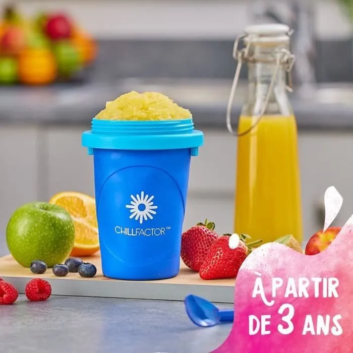 Mug à granité Chillfactor - Bandai - Couleur aléatoire Bleu, Rose ou Vert - fourni avec paille-7