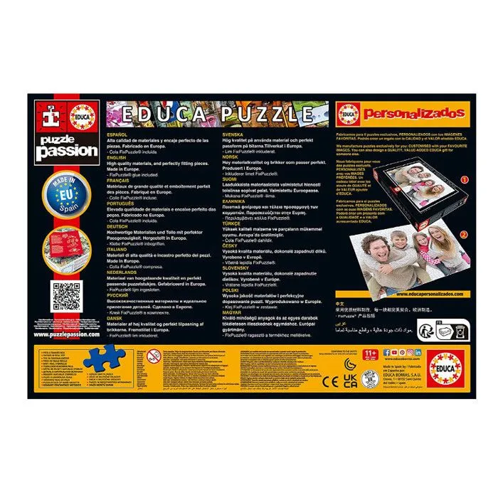 Puzzle Marvel 500 pièces - Educa - Les Héros de Marvel-1