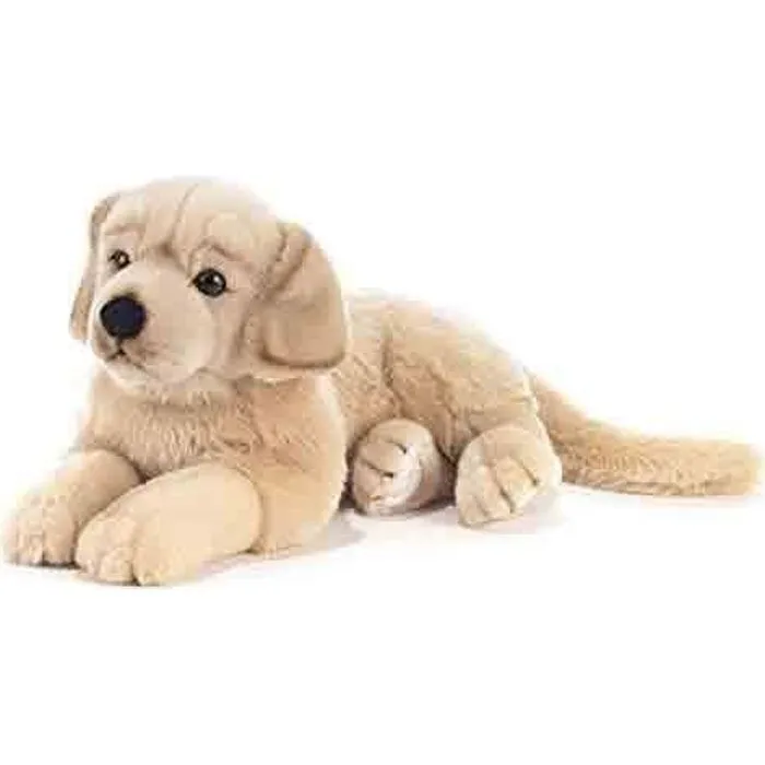 Peluche - Plush & Company - Golden Retriever - 45 cm - Noir - Mixte-0