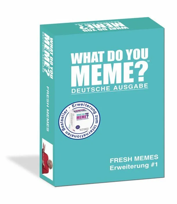Carte de jeu - porte-carte de jeu -cahier range-carte de jeu Huch! - 880994 - What do you meme - Fresh Memes 1 ( Deutsch )-0