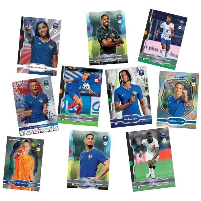 Pack de démarrage - PANINI - FOOTBALL FEDERATION 2025 TC - Classeur + 4 pochettes - 24 cartes-2