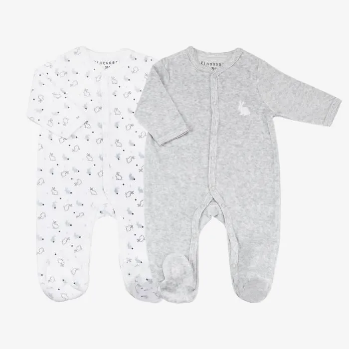 Lot de 2 pyjamas bébé - TROIS KILOS SEPT-0