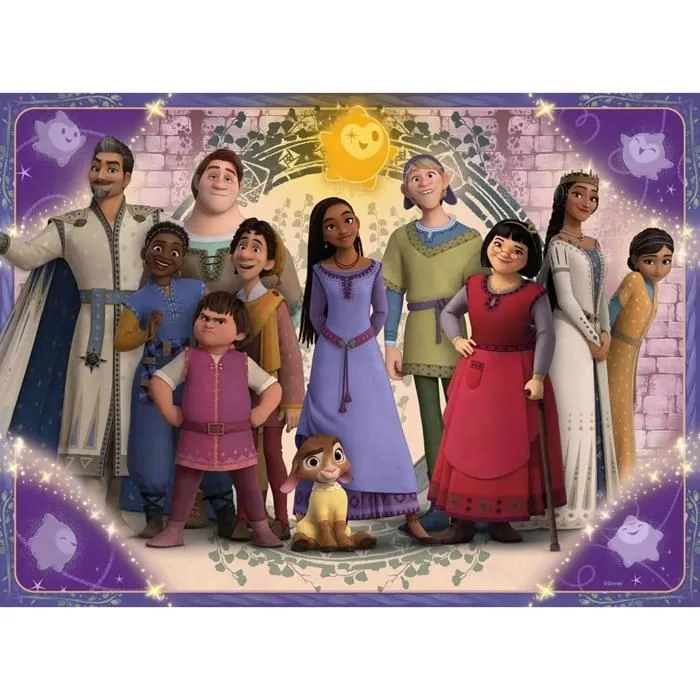 Puzzle 150 pièces XXL : Disney Wish : Les souhaits deviennent réalité-1