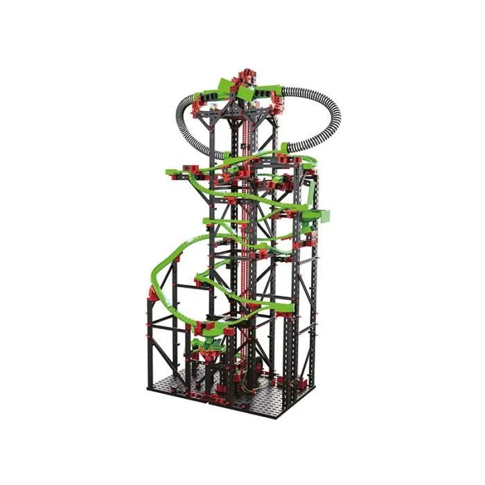 Fisher-Price PROFI Dynamic XXL - ball track, Jeu de construction, Noir, Vert, Rouge, 9 année(s), 1310 pièce(s), Garçon-Fille-3