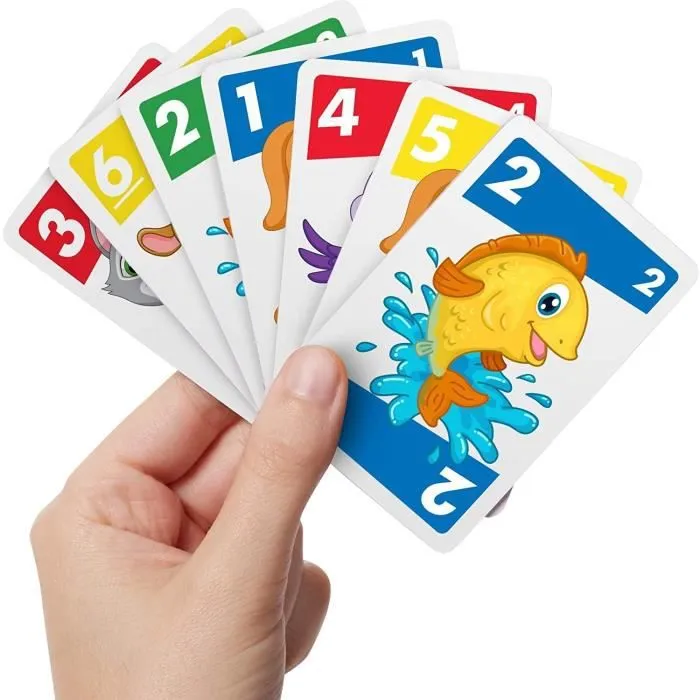 Jeu de société - MATTEL - GXX06 - Phase 10 Junior - 56 cartes - À partir de 3 ans - Mixte-1