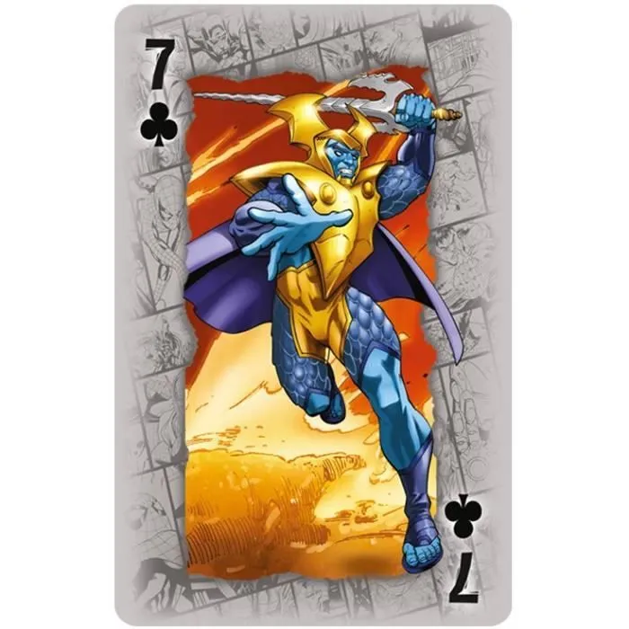 Jeu de 54 cartes Marvel - WADDINGTONS - Avengers - Pour adultes et enfants dès 3 ans-3