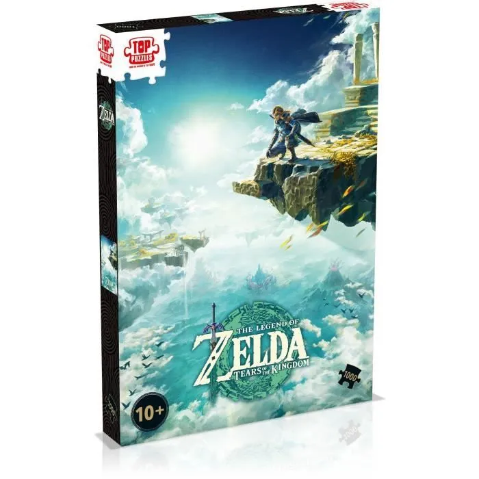 Puzzle The Legend of Zelda : Tears of the Kingdom 1000 pièces - WINNING MOVES-0