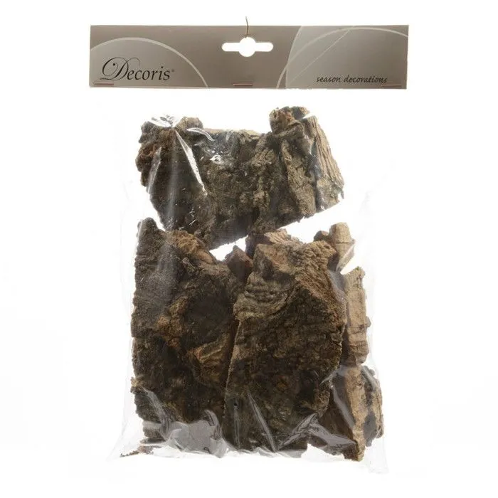 Sachet de morceaux d'écorce - Décoration de fête - Noël - 250 grammes - Marron - Objets décoratifs-0