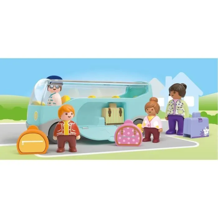 PLAYMOBIL Junior 71682 Autocar de voyage, Dès 12 mois-1