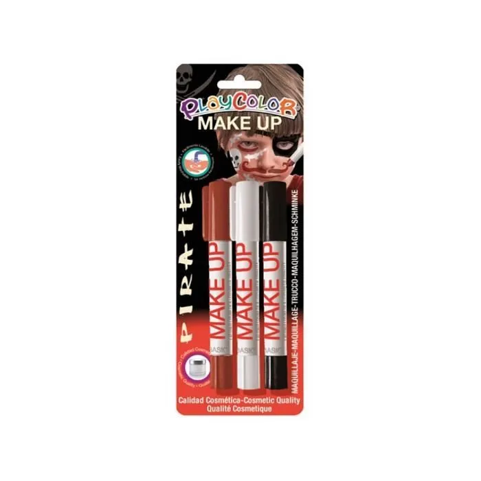 Maquillage - PLAYCOLOR - Pocket Pirate - 3 sticks - Blister-0