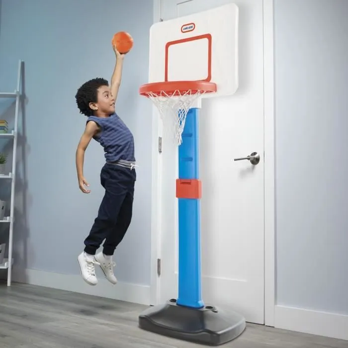 Little Tikes - Panier de Basket Ajustable avec 1 Ballon - A partir de 18 mois-2