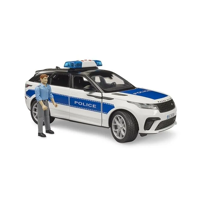 Range Rover Velar Véhicule de police avec policier-1