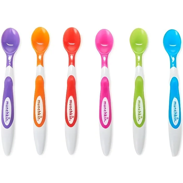 Munchkin Cuillères pour enfants avec bords doux 6 pcs-0
