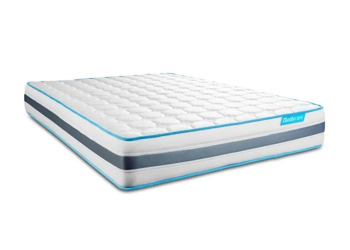Matelas 140x190 cm BodyFlex Ressorts ensachés et mémoire de forme - epaisseur 26 cm - Equilibré - 7 zones de confort-2