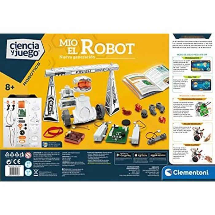 Jouet éducatif - CLEMENTONI - Mio le Robot - Multicolore - À partir de 8 ans - Programmable-1