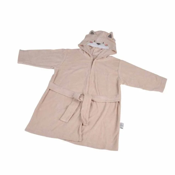 Peignoir Bébé "Renard" 12 à 24 Mois Beige-0