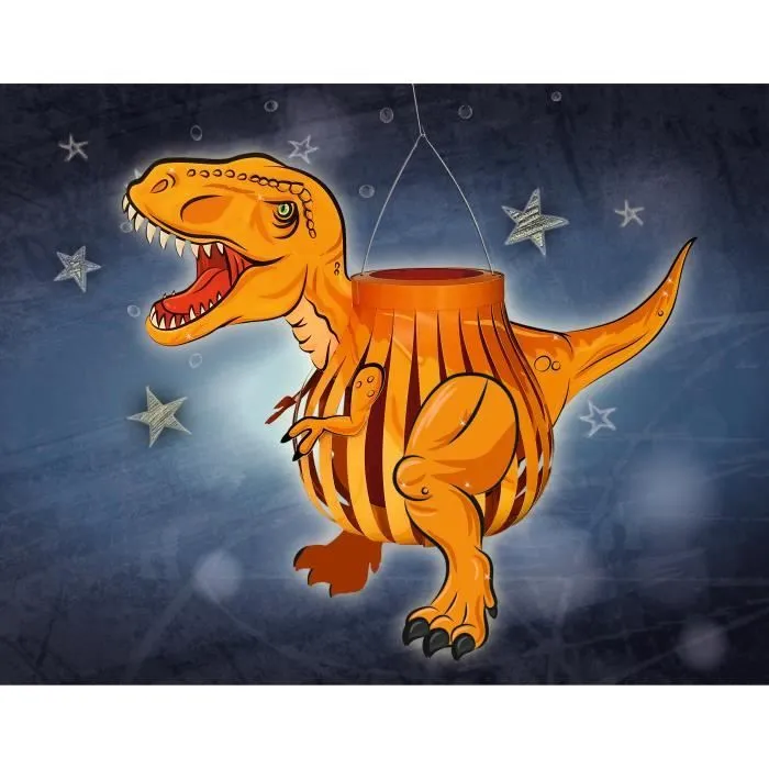 Set créatif lanterne « T-Rex »-0