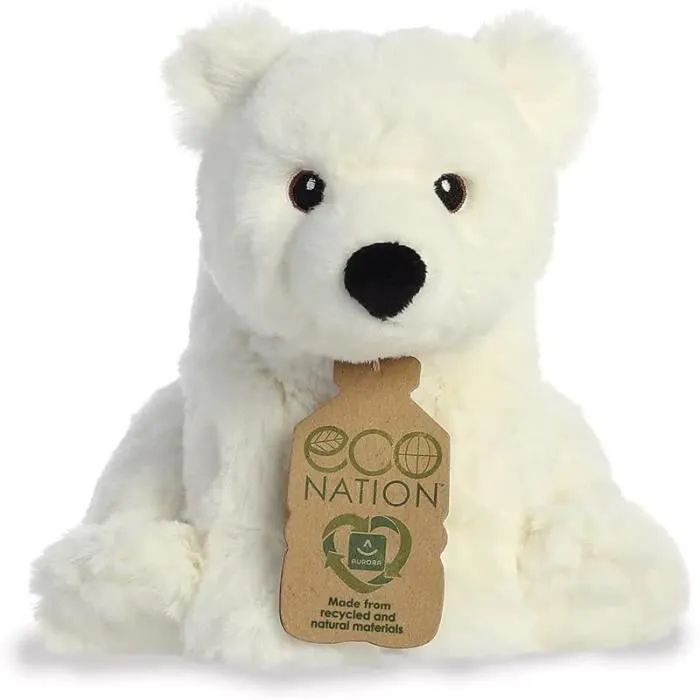 Aurora Eco Nation Polar Bear 24cm-1