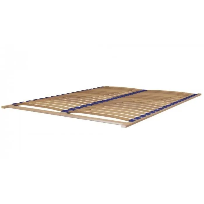 Sommier flexible - CDF - 160x200 - 36 lattes en bois de bouleau - Confort optimal - Aération améliorée-1