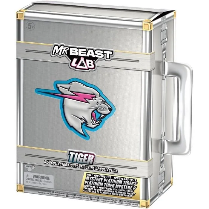 Figurine Collector - MOOSE TOYS - Tigre Mr. Beast Lab - 8,8 cm, Collection-3