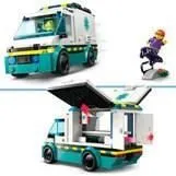 LEGO City 60451 L’ambulance de secours - Jouet de construction pour garçon dès 5 ans-4