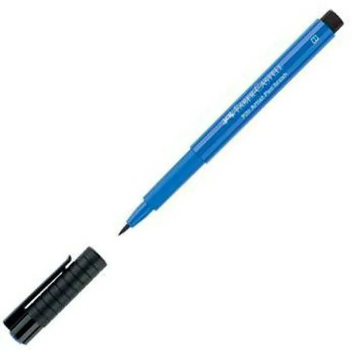 Feutres Uni-ball FABER CASTELL ROTULLATEUR PITT ARTIST PEN BRUSH POINT PINCEL BLEU COBALTO -10U-0