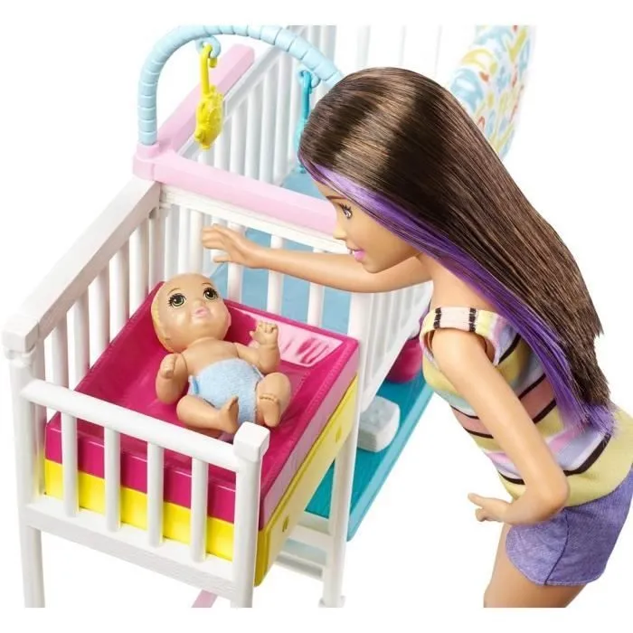 BARBIE Skipper baby-sitter La Chambre des Jumeaux-2