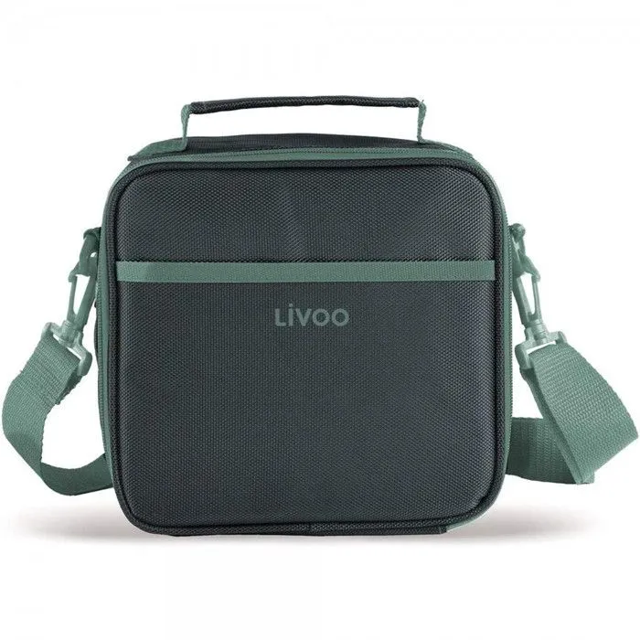 Set lunch box sacoche isotherme - LIVOO - SEP126V - 3 boîtes hermétiques - 580 ml - Vert-1