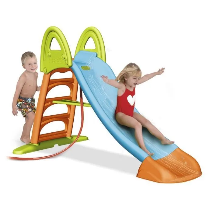 Toboggan à Eau - FEBER - 2 en 1 - 190 cm de Glisse - Pour Enfant-1