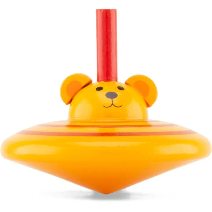 Toupie - Ulysse - Lot de 6 toupies animaux - En bois - Pour enfants à partir de 6 ans - Mixte-3