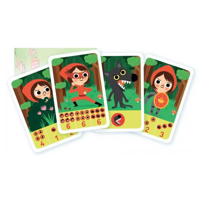 Jeu de Cartes - NATHAN - La Revanche du Chaperon Rouge - Mixte - Dès 4 ans-3