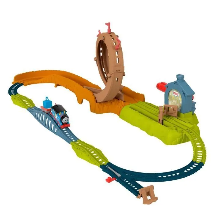 Circuit motorisé La Piste Looping De Thomas - Fisher-Price - Figurine 1er âge - 3 ans et +-0