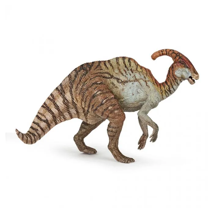 Figurine Parasaurolophus Papo pour enfants à partir de 3 ans - Dinosaure ultra réaliste et peint à la main-1