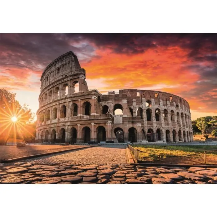 Clementoni - 1000p Roman Sunset - 70 x 50 cm-1