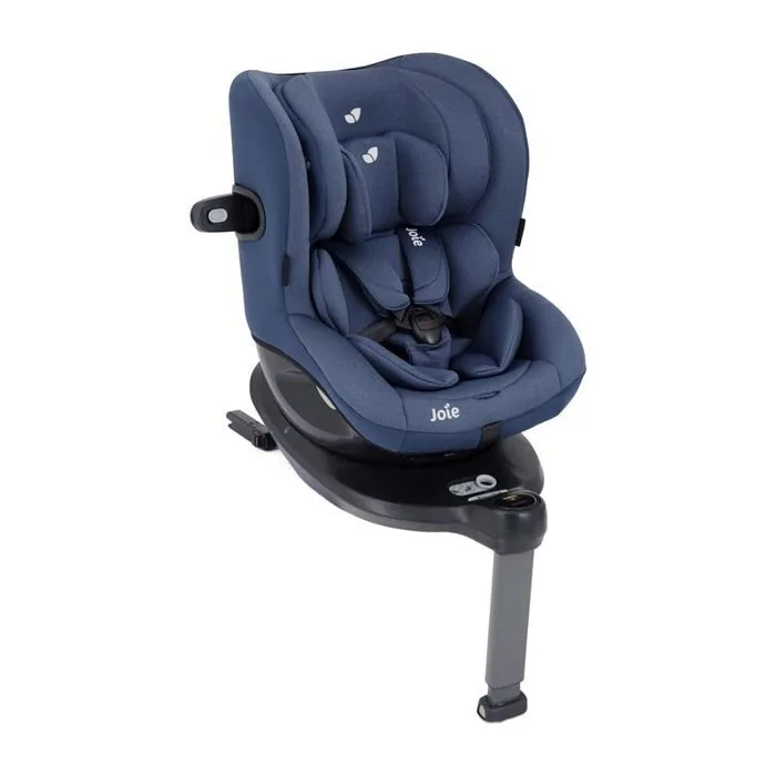 Siège auto bébé - JOIE - I-Spin 360° - Dos et face à la route - Isofix - Rotation 360° - Bleu-2