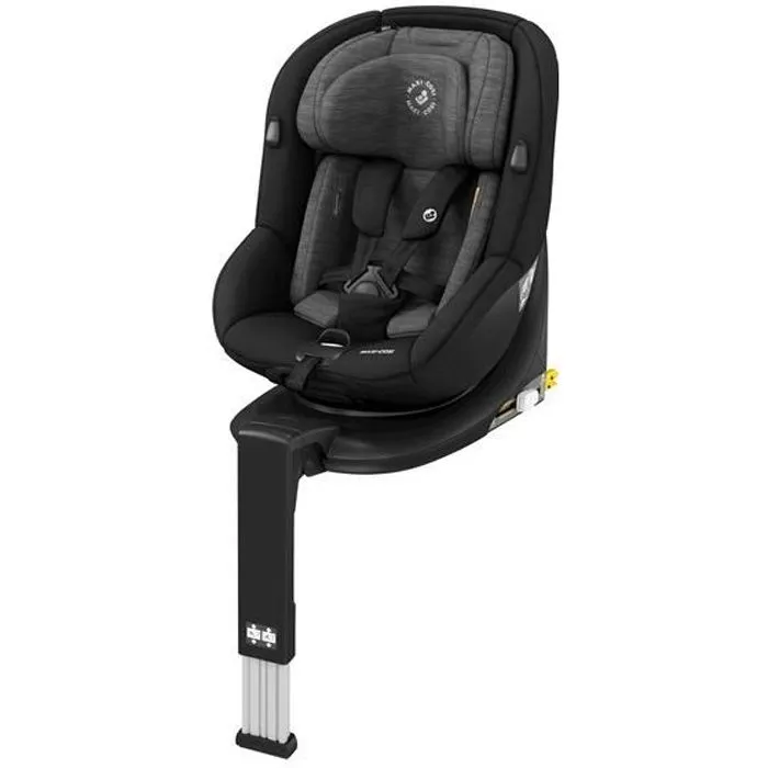 Siège auto i-Size MAXI COSI Mica, groupe 0+/1, avec base Isofix - Authentic Black-0