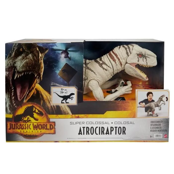 Jurassic World - Speed Dino Super Colossal - Figurines Dinosaure - Dès 4 ans-4