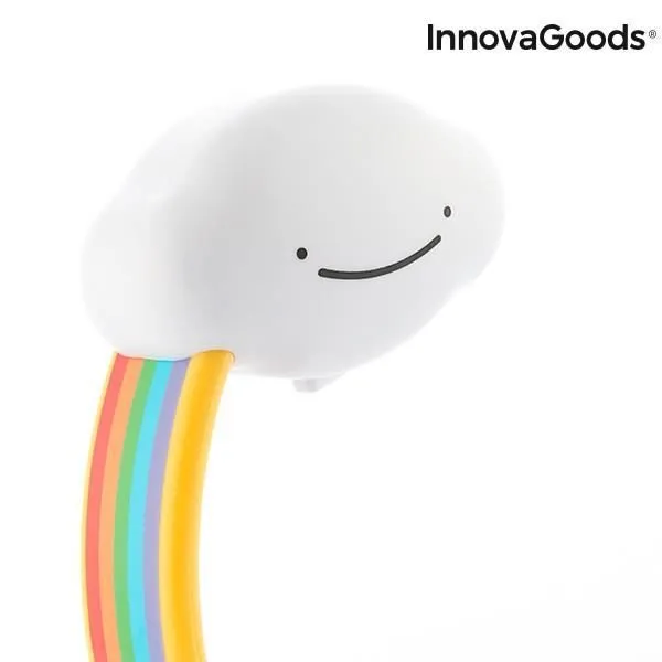 Lampe à projecteur LED Nuage Arc-en-ciel veilleuse enfant-2