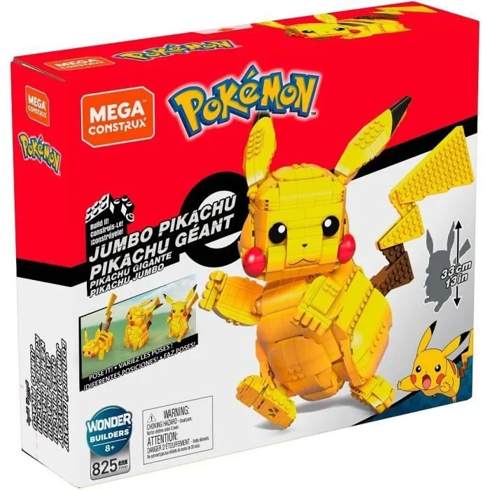 Mega Construx - Pokémon Pikachu Géant - Briques de construction - Dès 8 ans FVK81-4