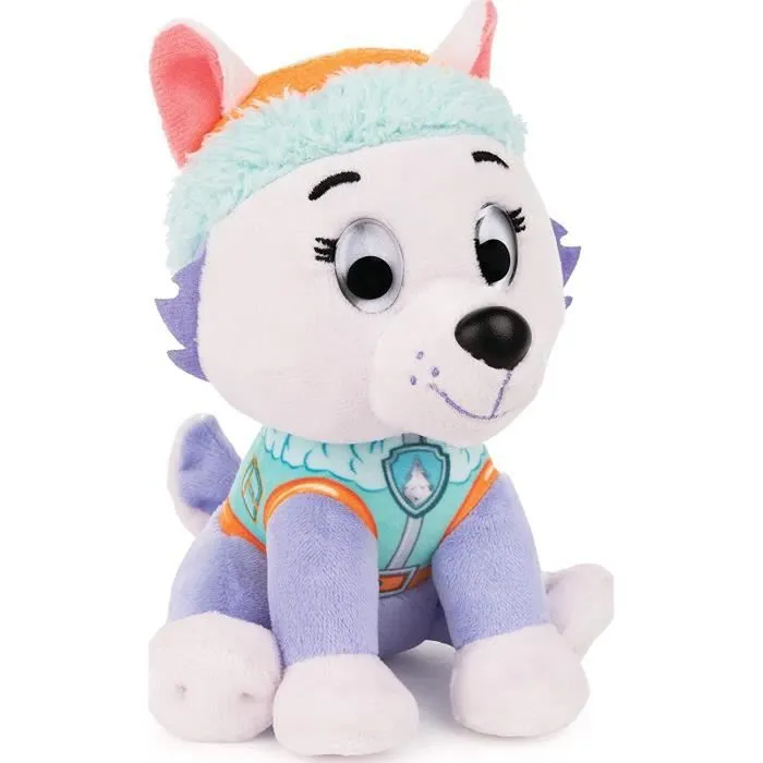 PAT PATROUILLE - PELUCHE 15 CM EVEREST Paw Patrol Gund - 6058441 - peluche douce et lavable dès 12 mois-1