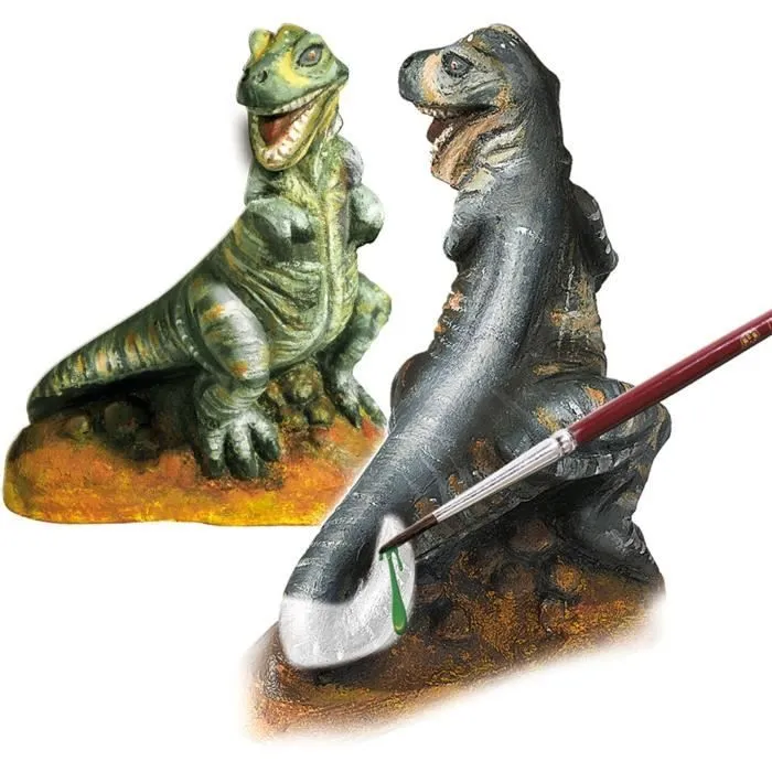 Moulage et peinture - SES CREATIVE - T-Rex - Dinosaure en plâtre 3D-3