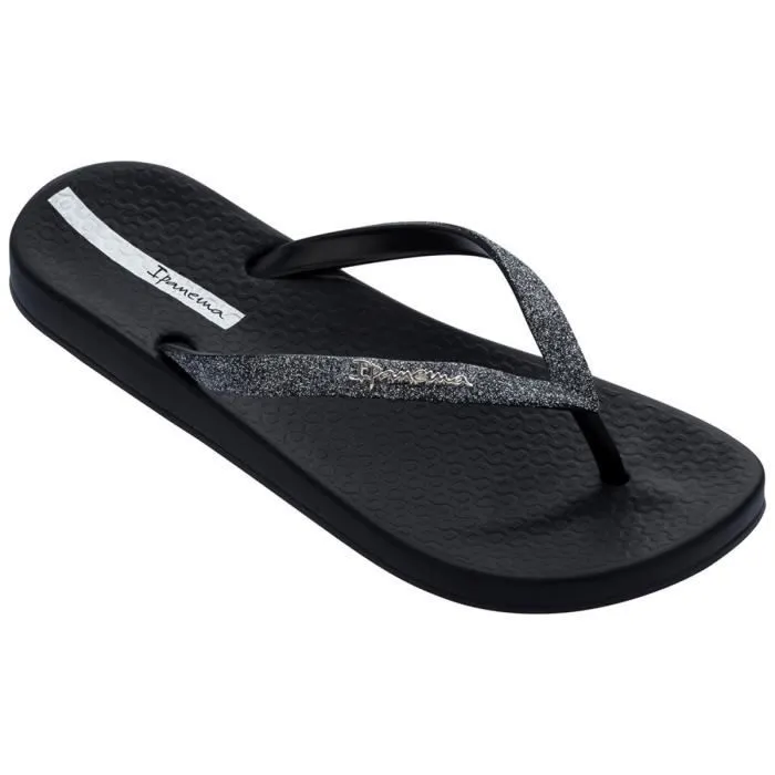 Tongs Enfant - Ipanema - Taille 38 - Couleur Noir - Dessus Plastique - Genre Fille-0