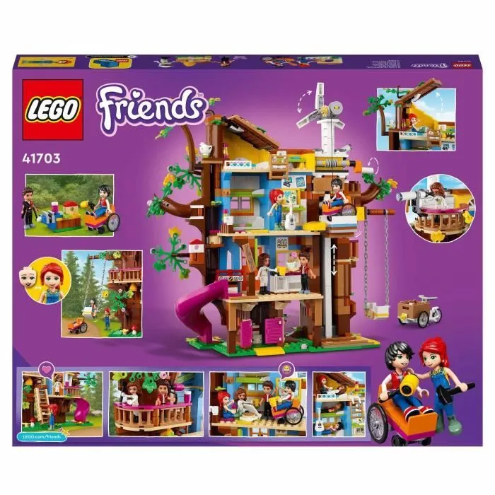 LEGO® Friends - La Cabane de l’Amitié dans l’Arbre - Modèle 41703 - Grande Maison LEGO - Jouet Enfants 8 Ans-5